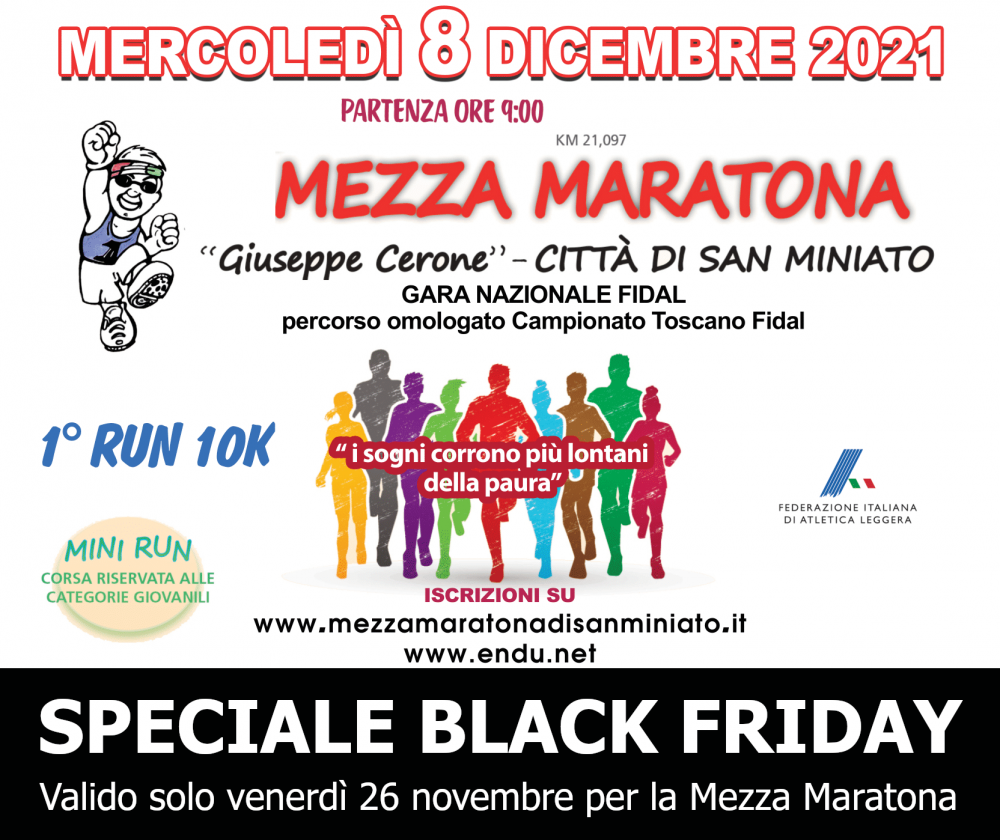 Black Friday Mezza Maratona